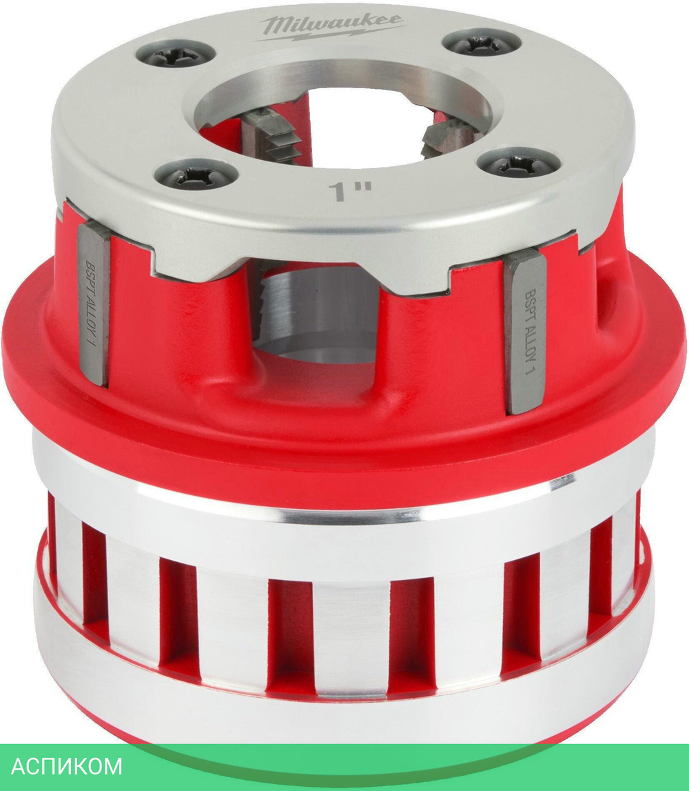 Плашка для резьбонарезного инструмента Milwaukee FPT2H 1" BSPT Alloy (4932480241)