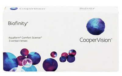 Ежемесячные контактные линзы Biofinity (уп. 3 линзы)