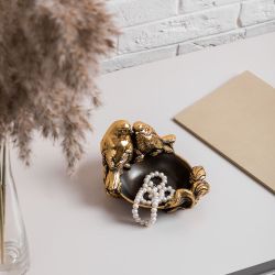 Подставка для украшений Птички Бронза