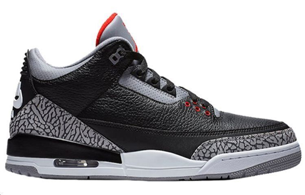 Кроссовки Jordan Air Jordan 3 Retro Black Cement 2018