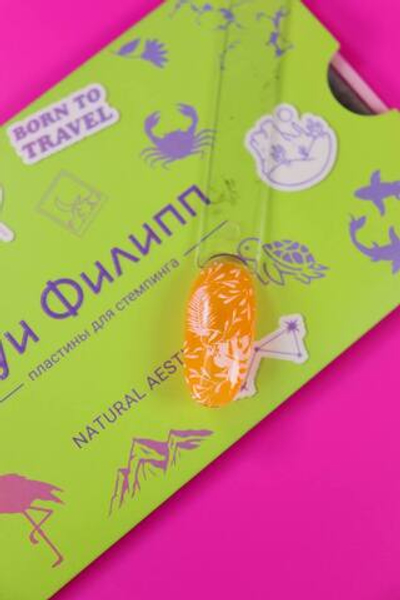 Луи Филипп Пластина для стемпинга Organic K028