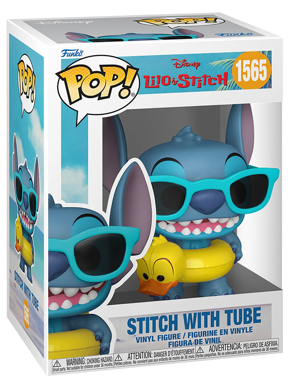 Фигурка Funko POP! Disney Lilo & Stitch Stitch with Tube (1565) 86277