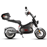 Электроскутер CityCoco WHITE SIBERIA BLACK SEA (SILVER) 5000W