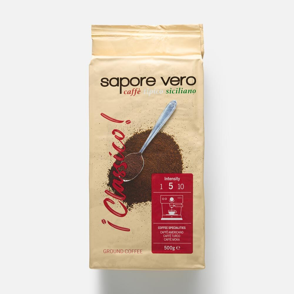 Кофе Sapore Vero Classico молотый, 500 г