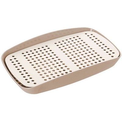 Подставка универсальная 17,5*10,5*2,5см темно-бежевый