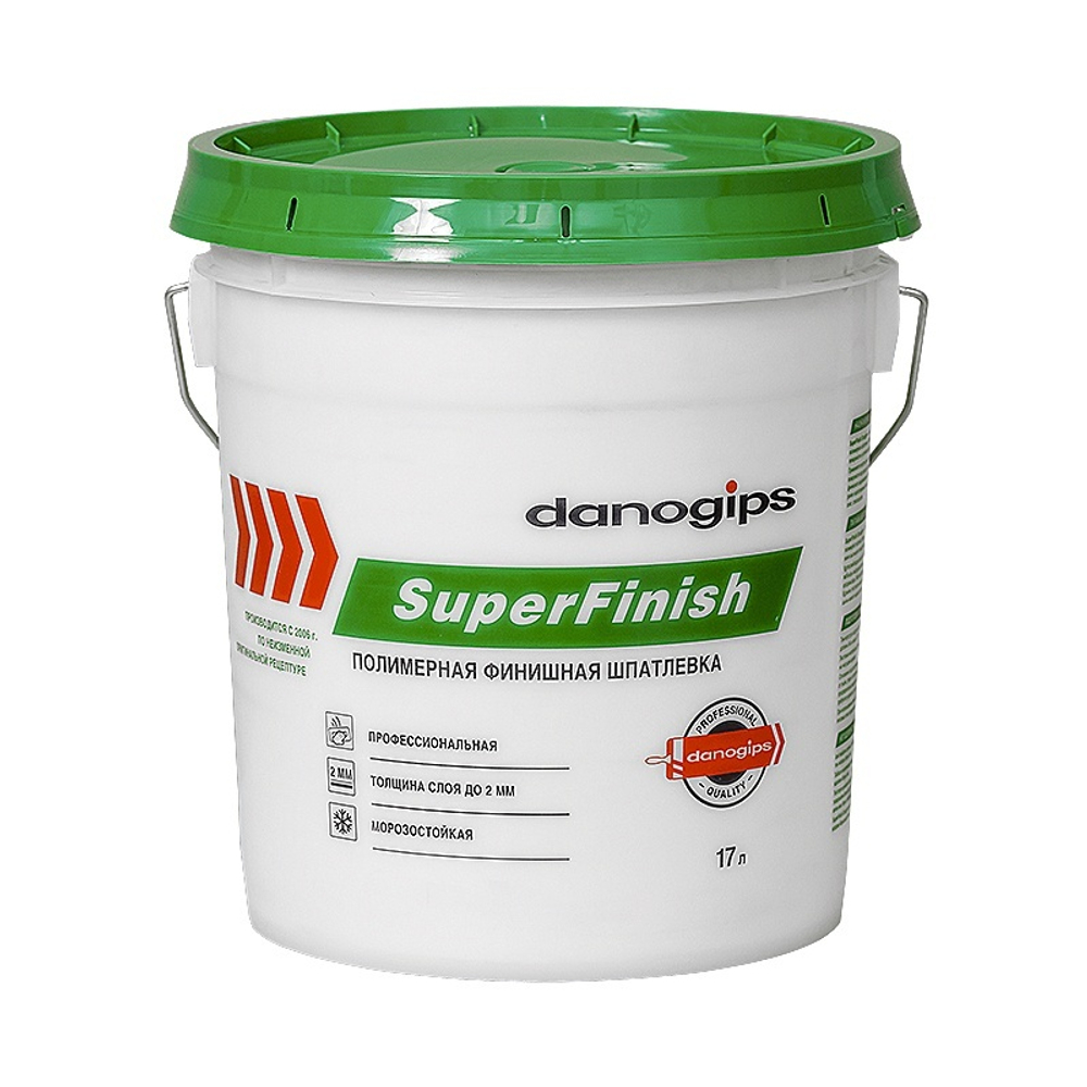 Шпаклевка Danogips SuperFinish готовая (28 кг)