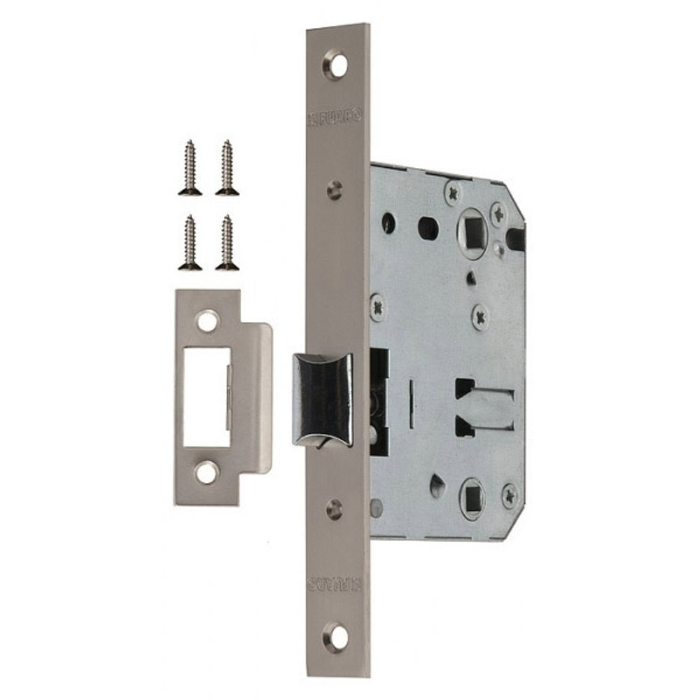 Замок врезной металл Фуаро F72-50 SN, цвет никель матовый (гарантия - 12 месяцев)