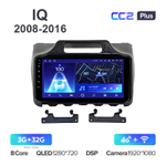 Teyes CC2 Plus 9"для Toyota IQ 2008-2016