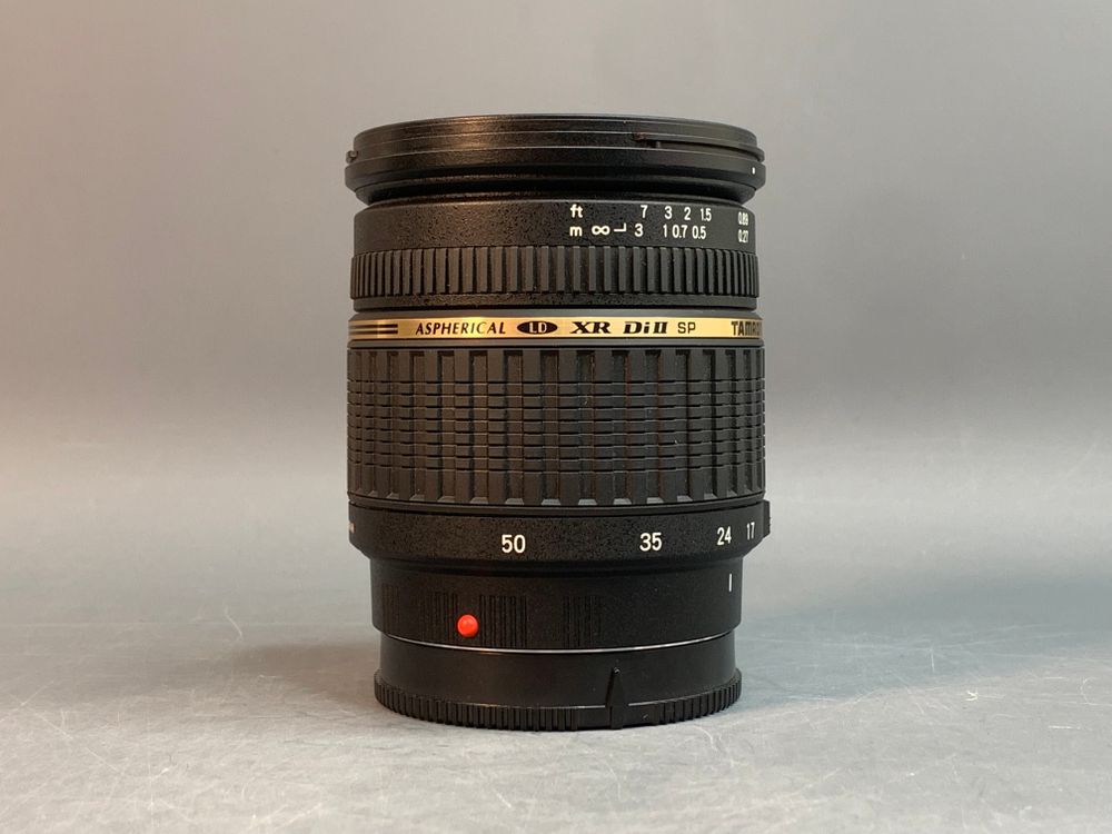 Tamron SP AF 17-50mm 2.8 XR Di II LD Sony A налет на передней линзе