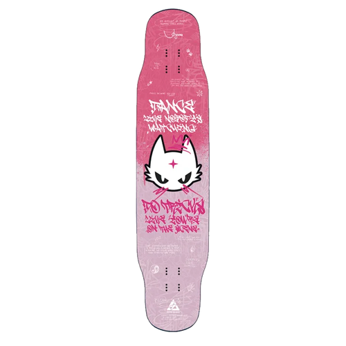 Дека Лонгборд Pepper Boards Flow 42" Pepper X Flip'n'Flow Розовый