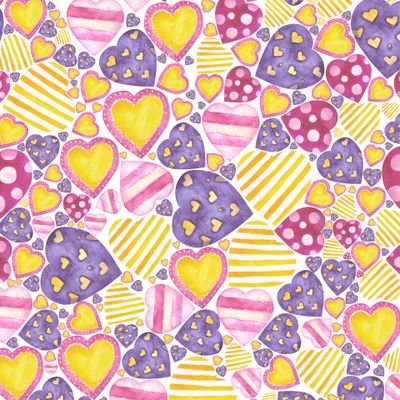 Сердце на белом фоне /  Heart on white background