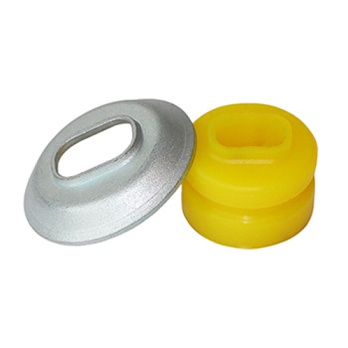 Полиуретановая втулка амортизатора задней подвески, верхнее крепление, нижняя (2 шт.), Точка опоры.2-03-3527