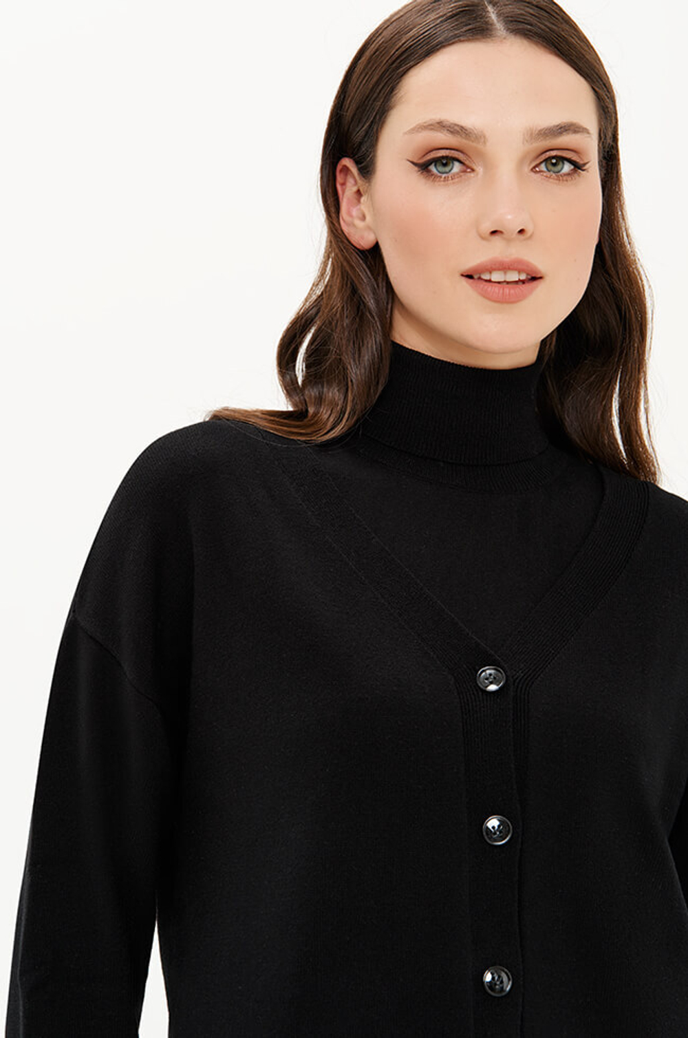 1956 Кардиган женский (черный)