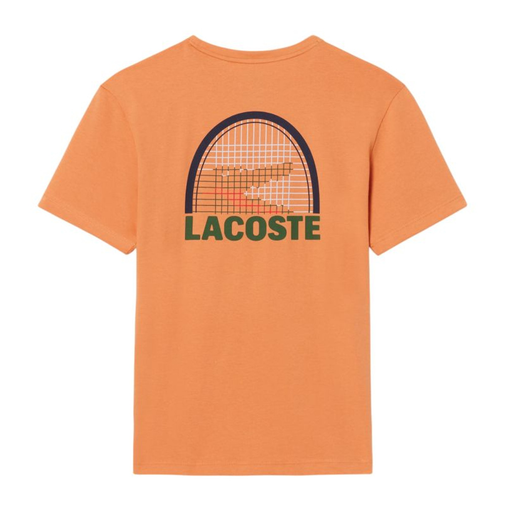 Теннисная футболка Lacoste Tennis x Daniil Medvedev - blossom