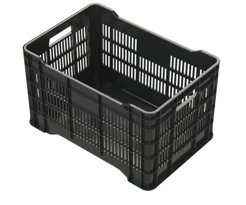 Ящик п/э 45л АльтПласт (510х345х300мм) сплошное дно