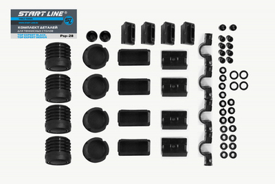 Комплект деталей для теннисных столов Top Expert black, Top Expert DESIGN