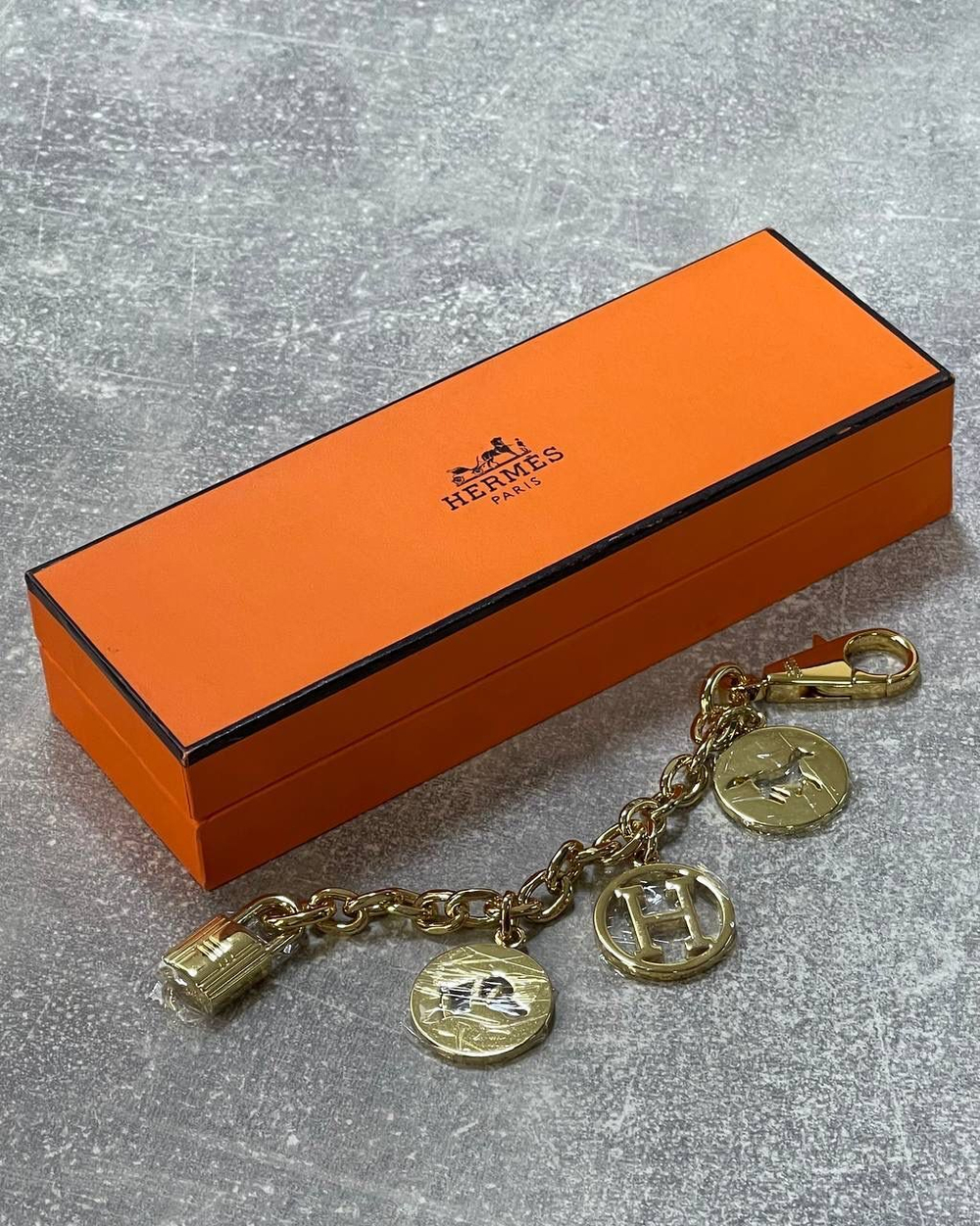 Брелок для сумки Hermes