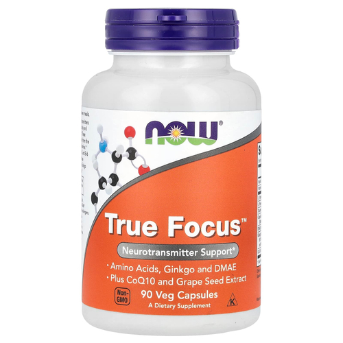 NOW Foods, True Focus, 90 растительных капсул