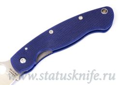 Нож Spyderco C36GPDBL Military Dark Blueфотография - 3