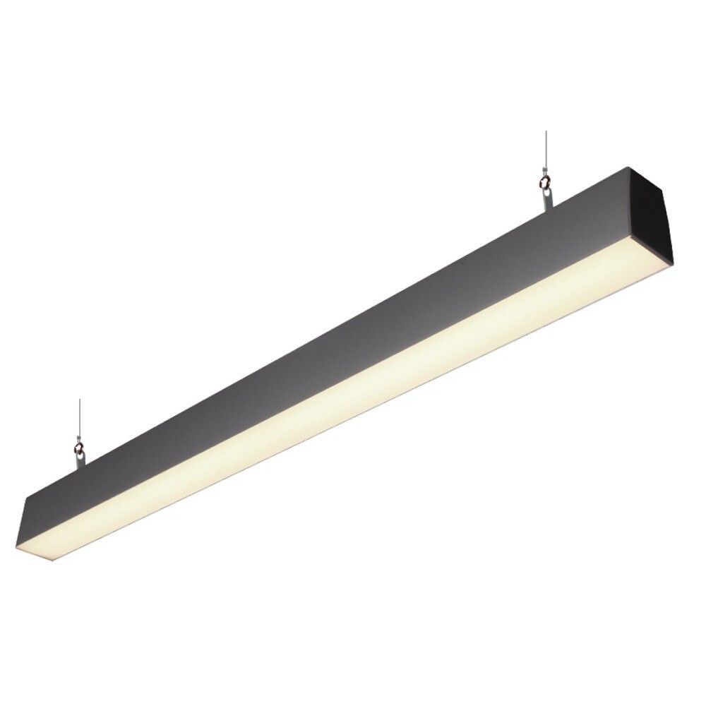 Светильник LED линейный Кристалл VS353 30W-3400Lm 5000К Прозрачный IP44 серый