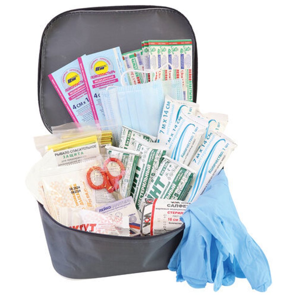 Аптечка первой помощи работникам по приказу № 262н ВИТАЛФАРМ, текстильная сумка, 54108