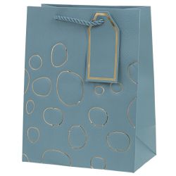 GAEM Пакет подарочный (бумага 210г/м2, блок 12шт), L18 W10 H23 см, 10в.