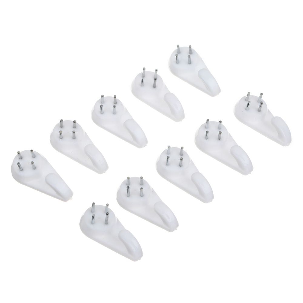 Крючки настенные для крепление рамок и картин тм VETTA 10шт, 31x16мм