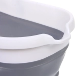 Ведро для уборки силиконовое, складное 15л.