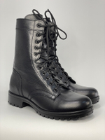 Берцы Elmanado M187-1, кожа Krispi, мембрана, подошва PU+PU (Азербайджан)