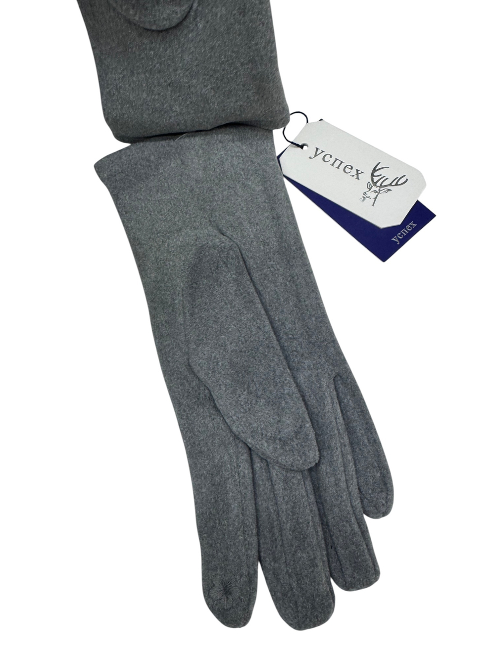 Перчатки. Женские. Верх: Спандекс. Текстильные. Подклад: Плюш-флис.В упаковке 12 шт, разные цвета.