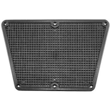 Накладка на транец Badger (пластиковая) DJ1301B Чёрная Задняя