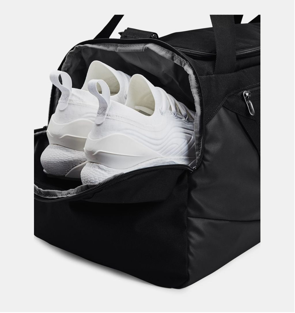 Сумка спортивная Under Armour Undeniable 5.0 Duffle Bag MD - black/metalic silver