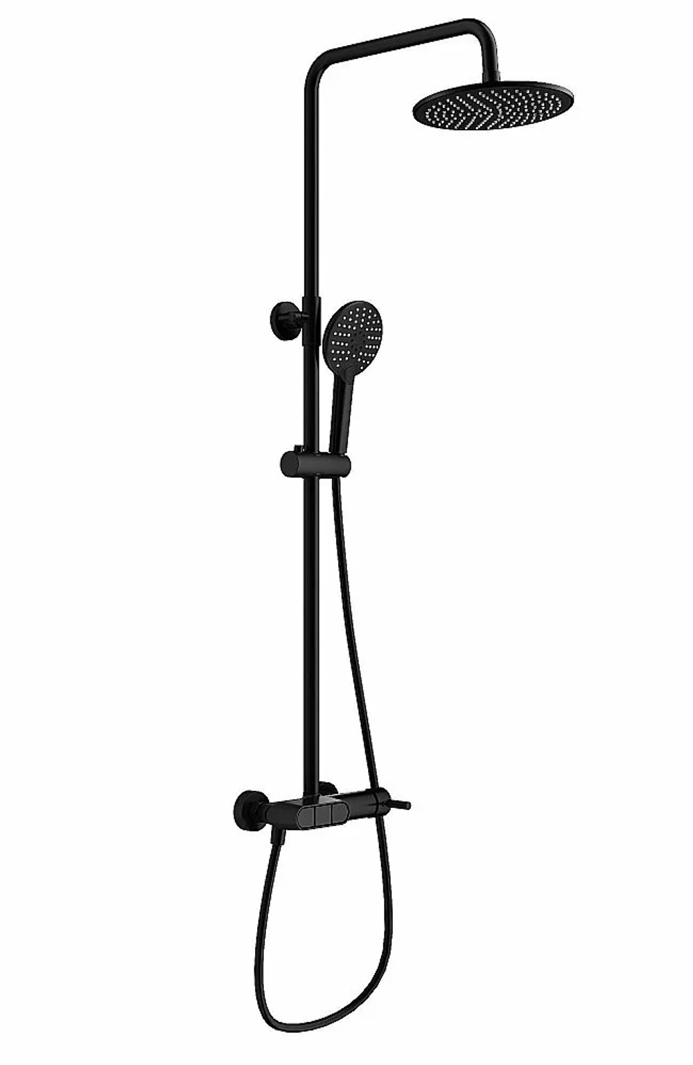 Душевая система WONZON & WOGHAND MUSE Corno WW-A30653-MB черный матовый