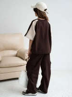 Костюм для девочки, футболка и штаны