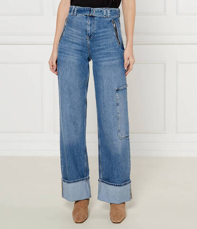 Джинсы CARGO Liu Jo - голубой(UF4209 DS007)