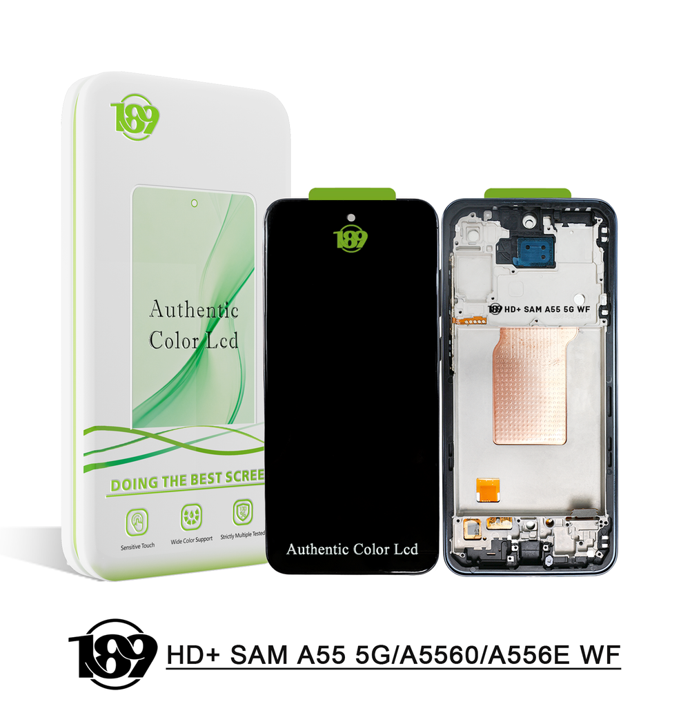 Дисплей Samsung A55 5G/ A556E HD+ РАМА; бренд 189 (incell Premium)