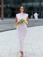 юбка в нежном розовом цвете