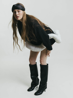 Лонгслив Women Lifebuoy Longsleeve Black and White