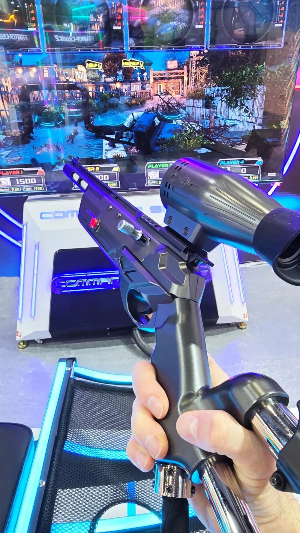 Игровой автомат видео стрелялка для 4-х игроков «Sniper»