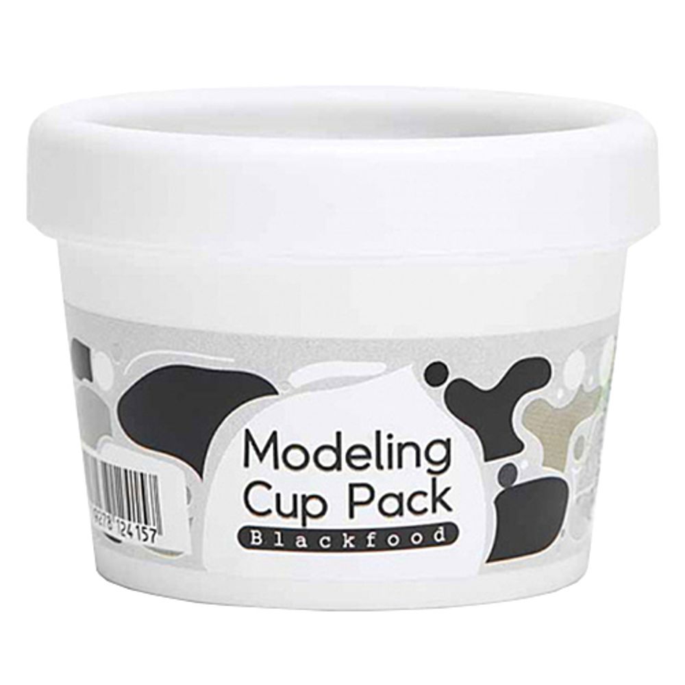 Маска для лица Inoface Blackfood Modeling Cup Pack Альгинатная с Древесным углем 15 г