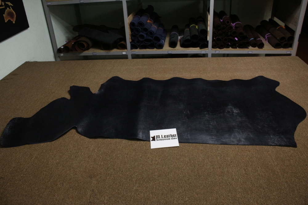 1,8-2,2 юфть тёмно синяя буйвол