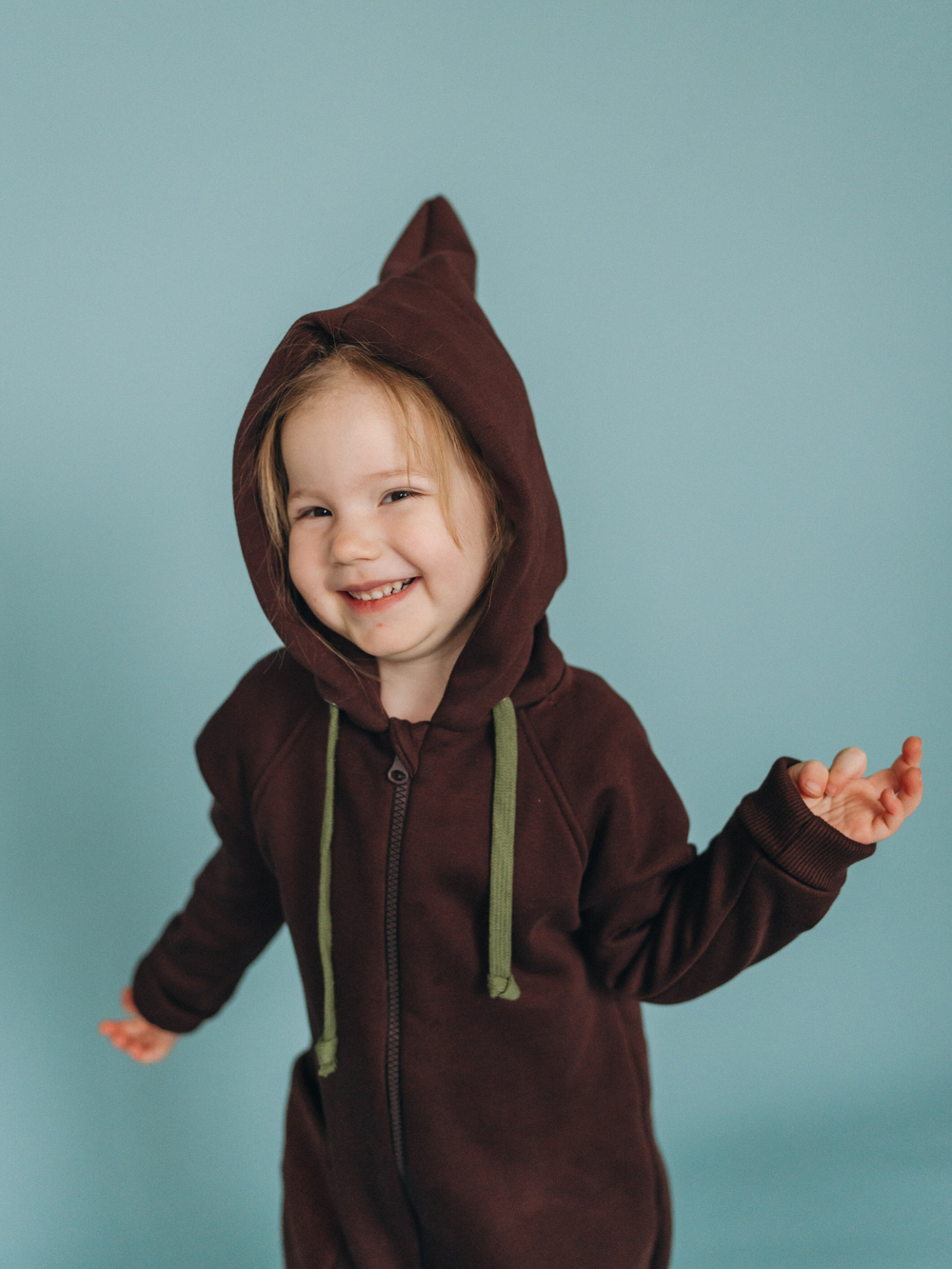 Комбинезон утепленный, Шоколад