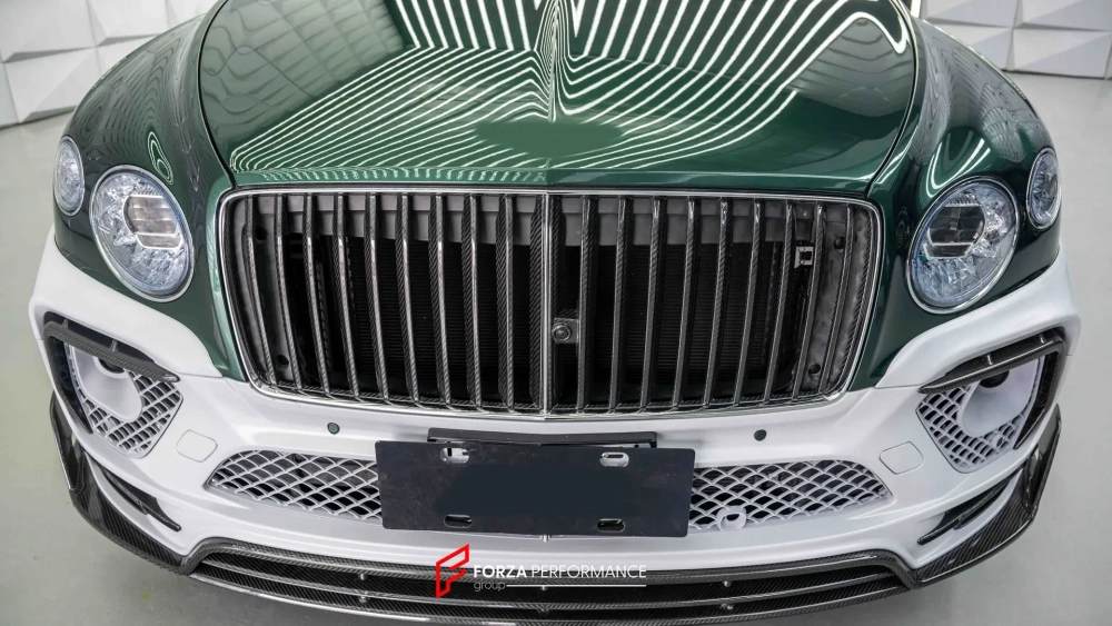 Широчайший карбоновый обвес для Bentley Bentayga W12 2020+ Бентли Бентайга