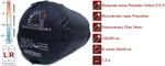 Спальный мешок INDIANA Traveller Extreme R/L-zip одеяло с подголовником, сиреневый/синий, размер: правый