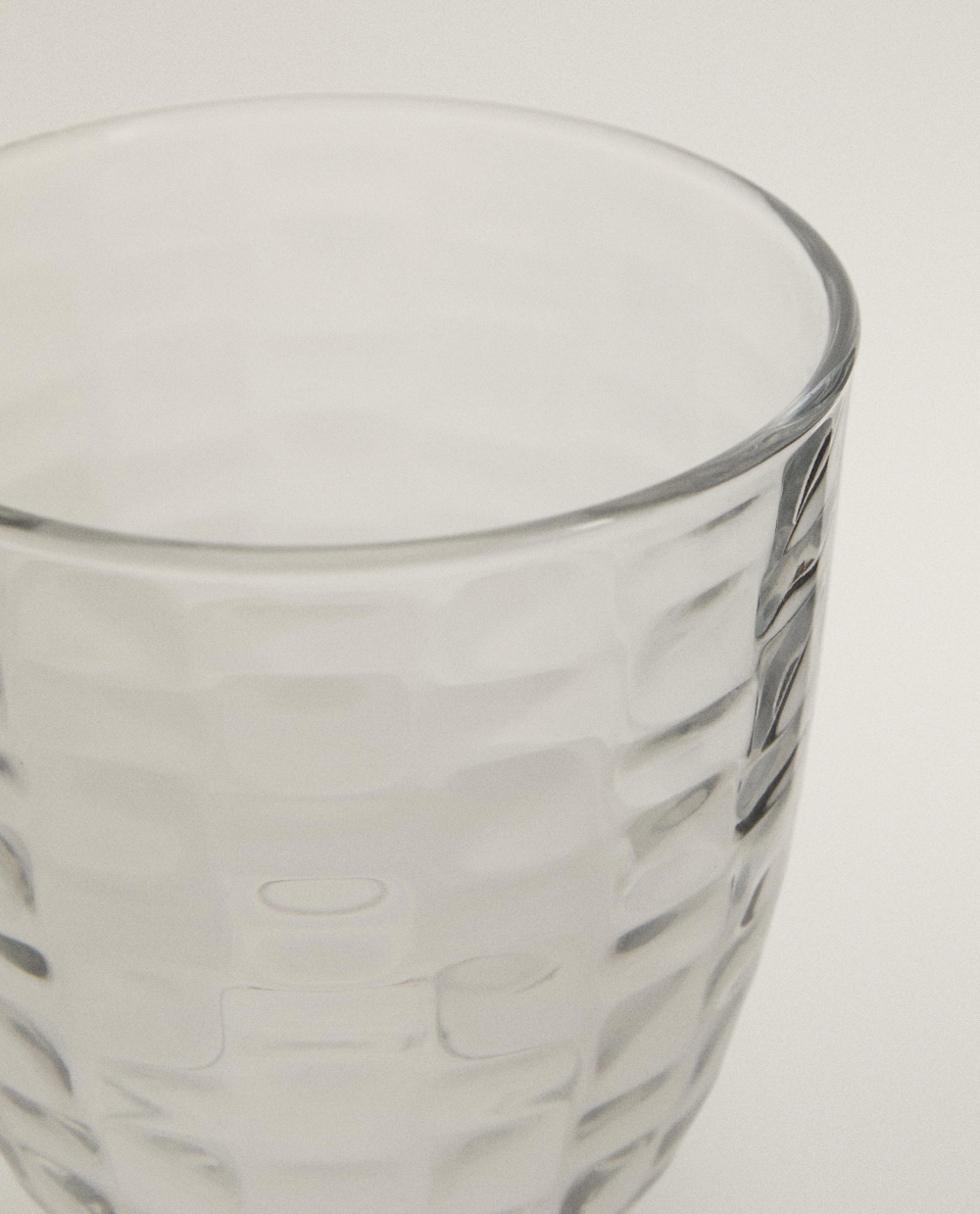 Zara Home стакан из стекла, цвет прозрачный, 8.5 см · 0284/400