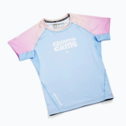 Женский Рашгард Ground Game Athletic светло-голубой