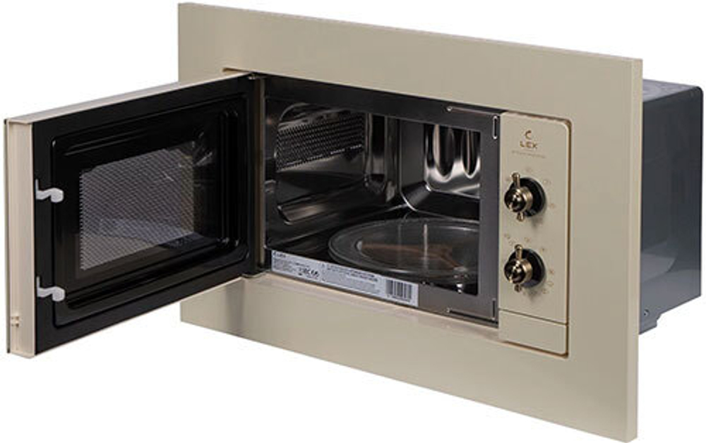 Встраиваемая микроволновая печь СВЧ LEX BIMO 20.04 IVORY