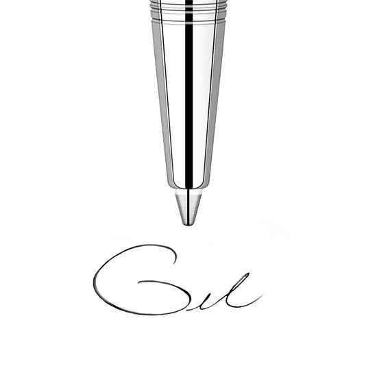 Стержень гелевый для шариковой ручки Parker M, цвет: черный 1950344