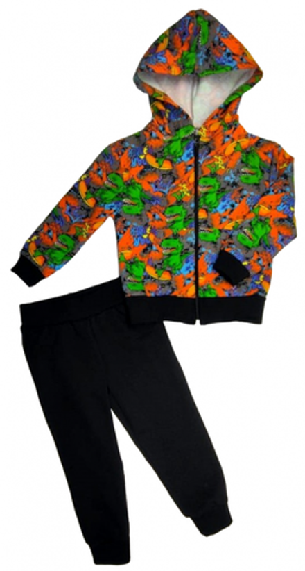 Спортивный костюм 0310/3 яркий с динозаврами