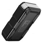 Hoco QS6 Clever смарт насос+портативный аккумулятор для запуска авто (8000mAh) (black) (Краснодар склад)